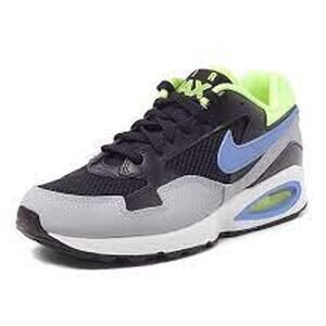 Nike Air Max ST International Running Shoes Sneakers Lace Up Gray Green 8
